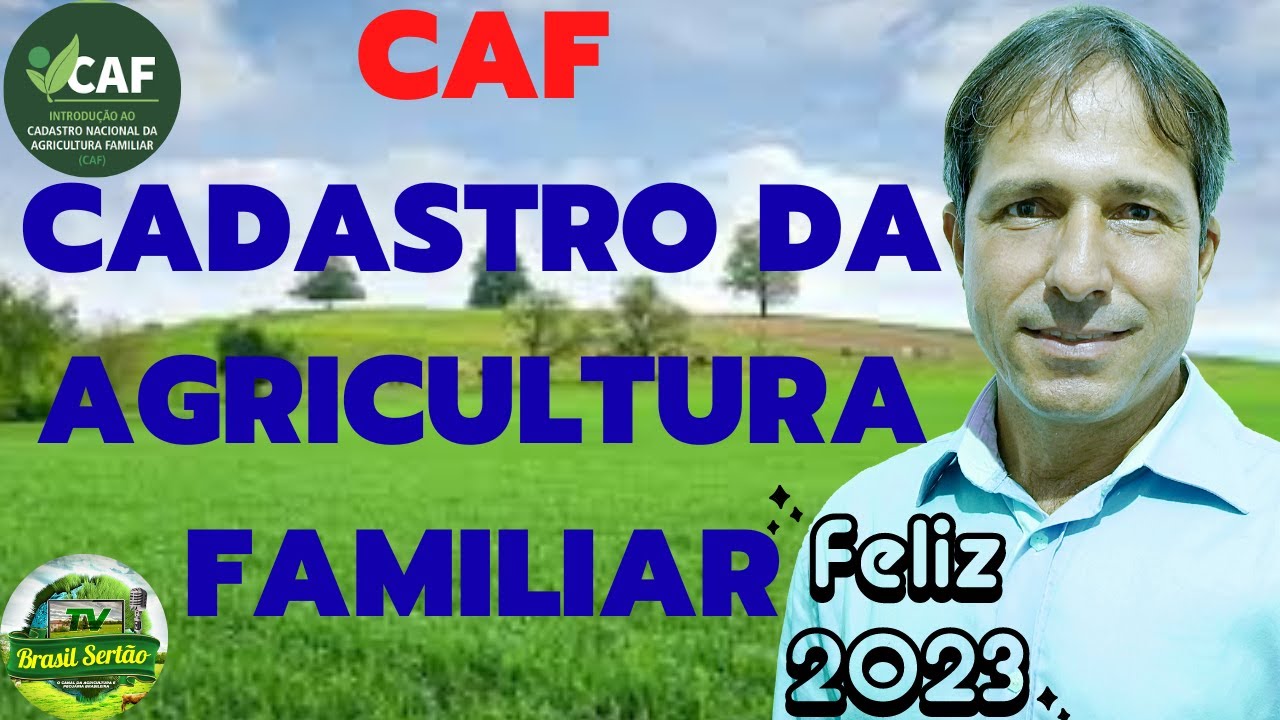 CAF /  CADASTRO DA AGRICULTURA FAMILIAR #dicas