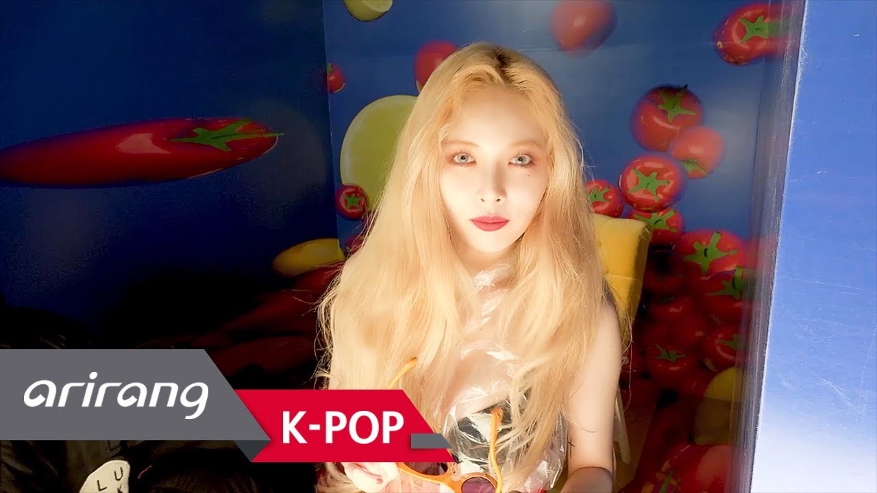 [Pops in Seoul] HyunA(현아) Lip & Hip(립앤힙) _ MV Shooting Sketch