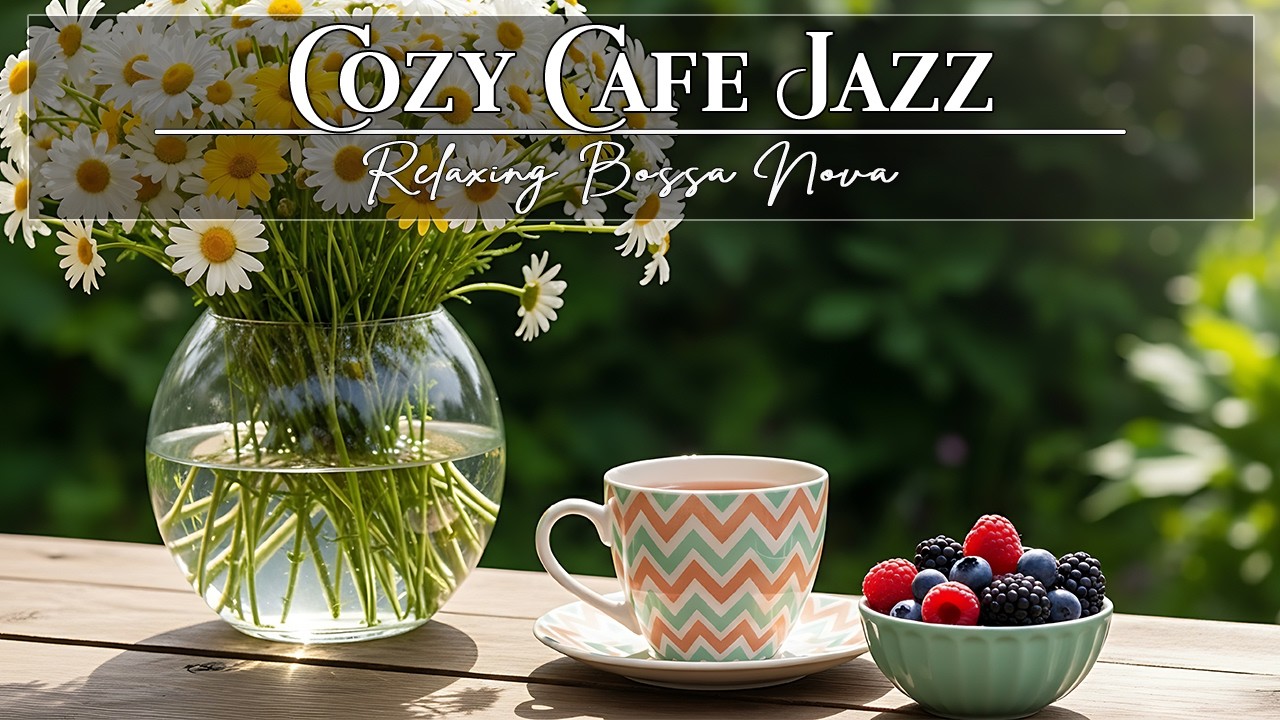Cozy Cafe Jazz ☕ Relaxing Bossa Nova Instrumentals for February Mood