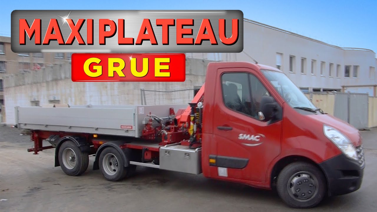 MAXICARGO : Maxiplateau Grue - Témoignage Utilisateur SMAC