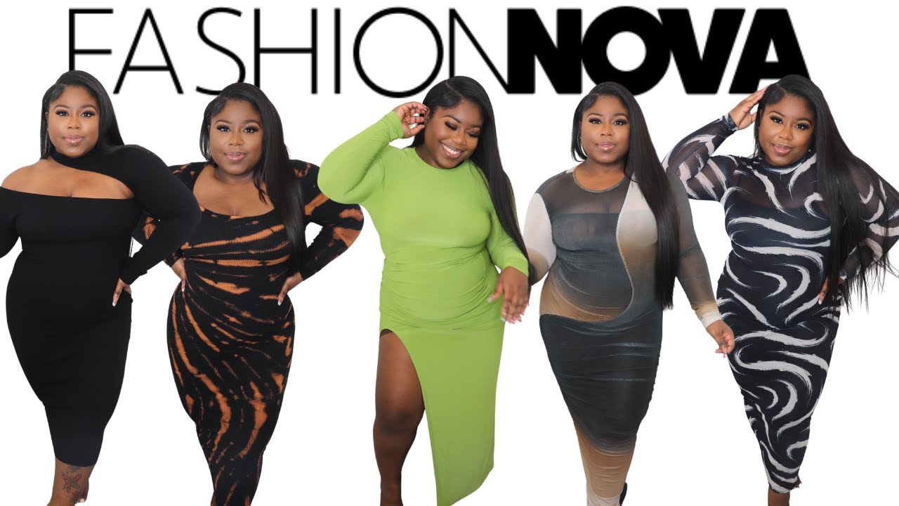 😍For My Curvy Girls | Fashion Nova Curve Dress Haul