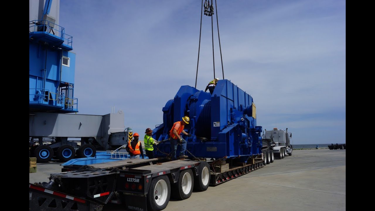 Offshore Winch Turnkey Transport & Heavy Lift