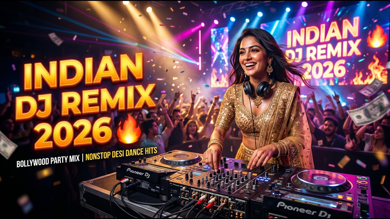 Best Desi Bollywood Remix 2026 💃 Indian DJ Mashup | Nonstop Club Vibes