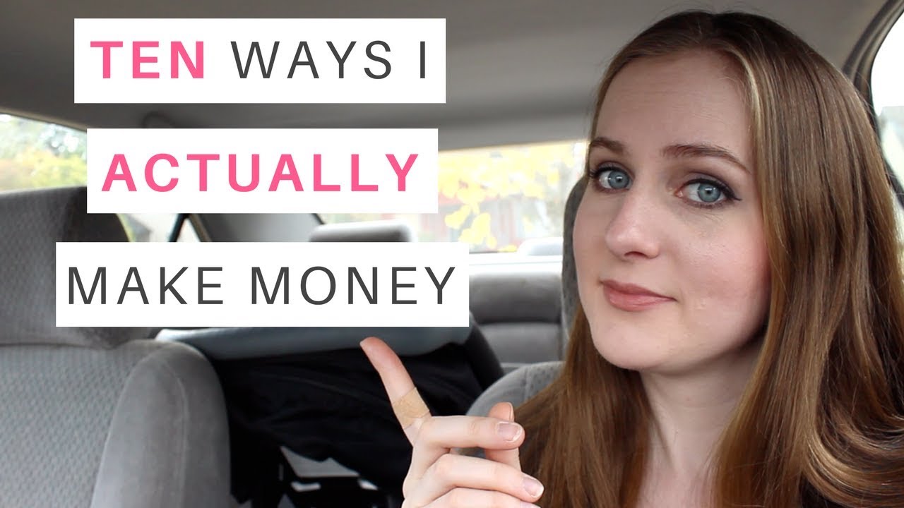 10 Ways I Actually Make Money (Multiple Streams of Income & PASSIVE Income) // Gillian Perkins