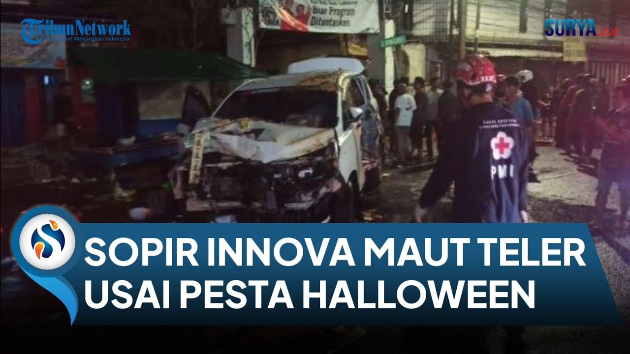 KRONOLOGI Innova Seruduk Warung Kaki Lima di Kedungdoro, 2 Tewas 4 Luka, Pulang Dugem?