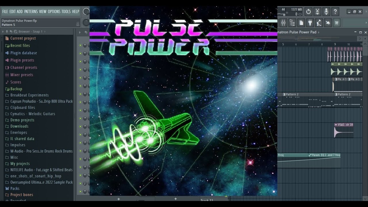 SynthWave FL Studio Dynatron - Pulse Power