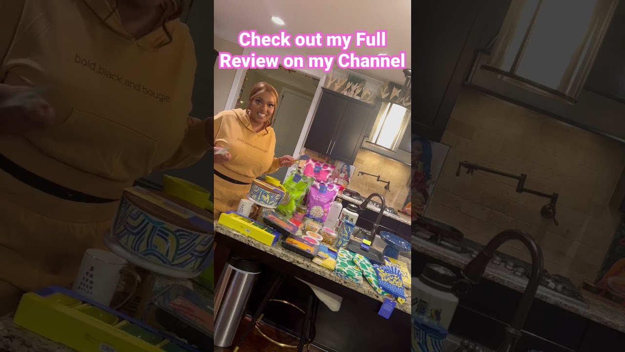 I spent over $400 on Tabitha Brown new Target Vegan Food & Kitchen Collection and did a Review