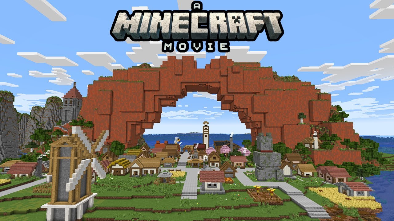 Construí la PELICULA de Minecraft en Minecraft