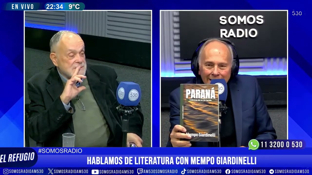 HABLAMOS DE LITERATURA CON MEMPO GIARDINELLI
