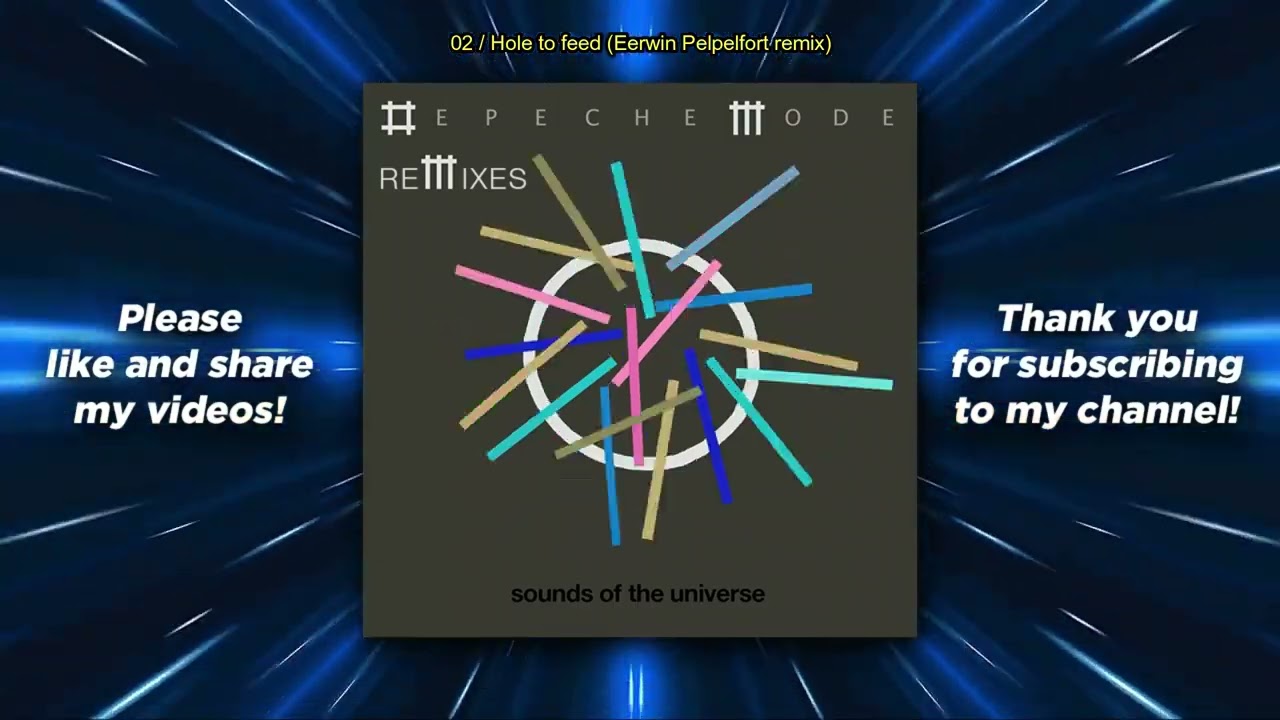 DEPECHE MODE - Sounds of the universe REMIXES #martingore #davegahan #dm #violator #personaljesus