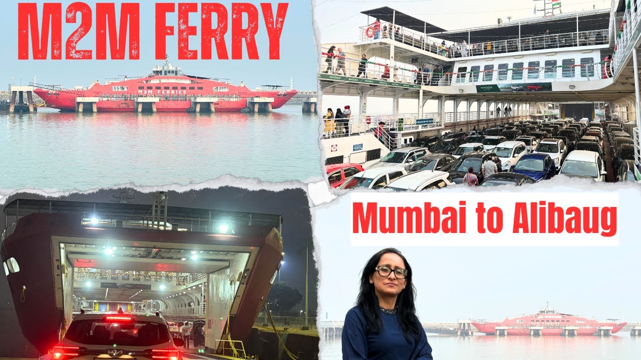 M2M Ferry Mumbai To Alibaug | M2M Tour