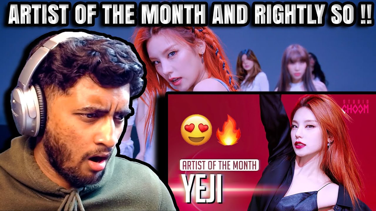 'River' covered by ITZY YEJI(예지) REACTION !! | [Artist Of The Month] STUDIO CHOOM