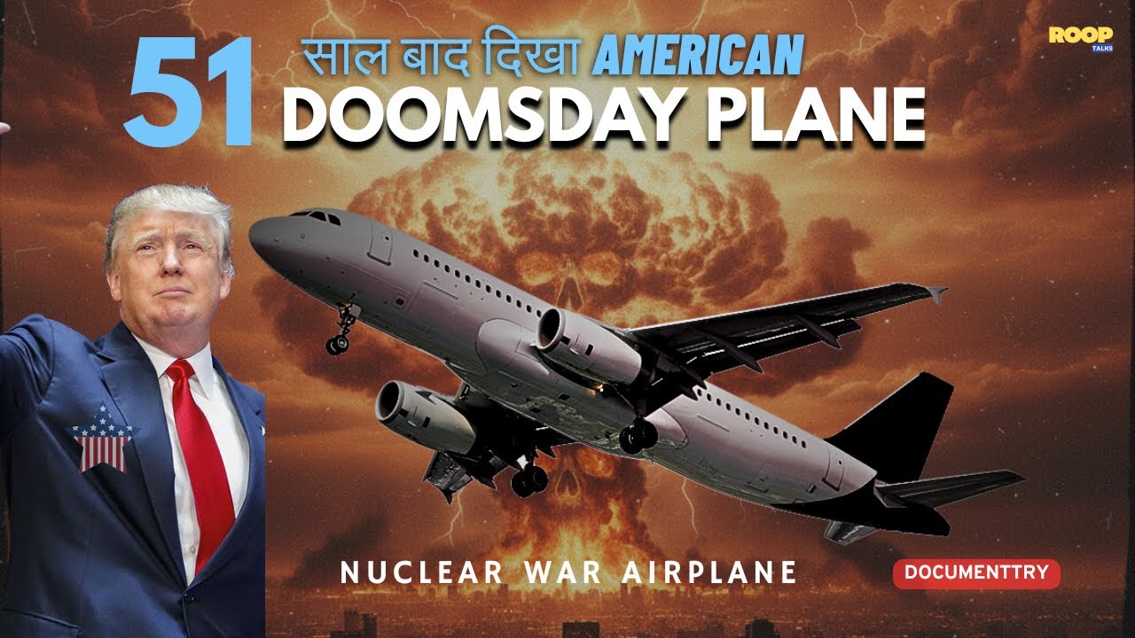 DOOMSDAY PLANE 😱 | क्या होगा अगर Nuclear War हो जाए? | E-4B Explained | #Doomsdayplane #Nuclearwar 