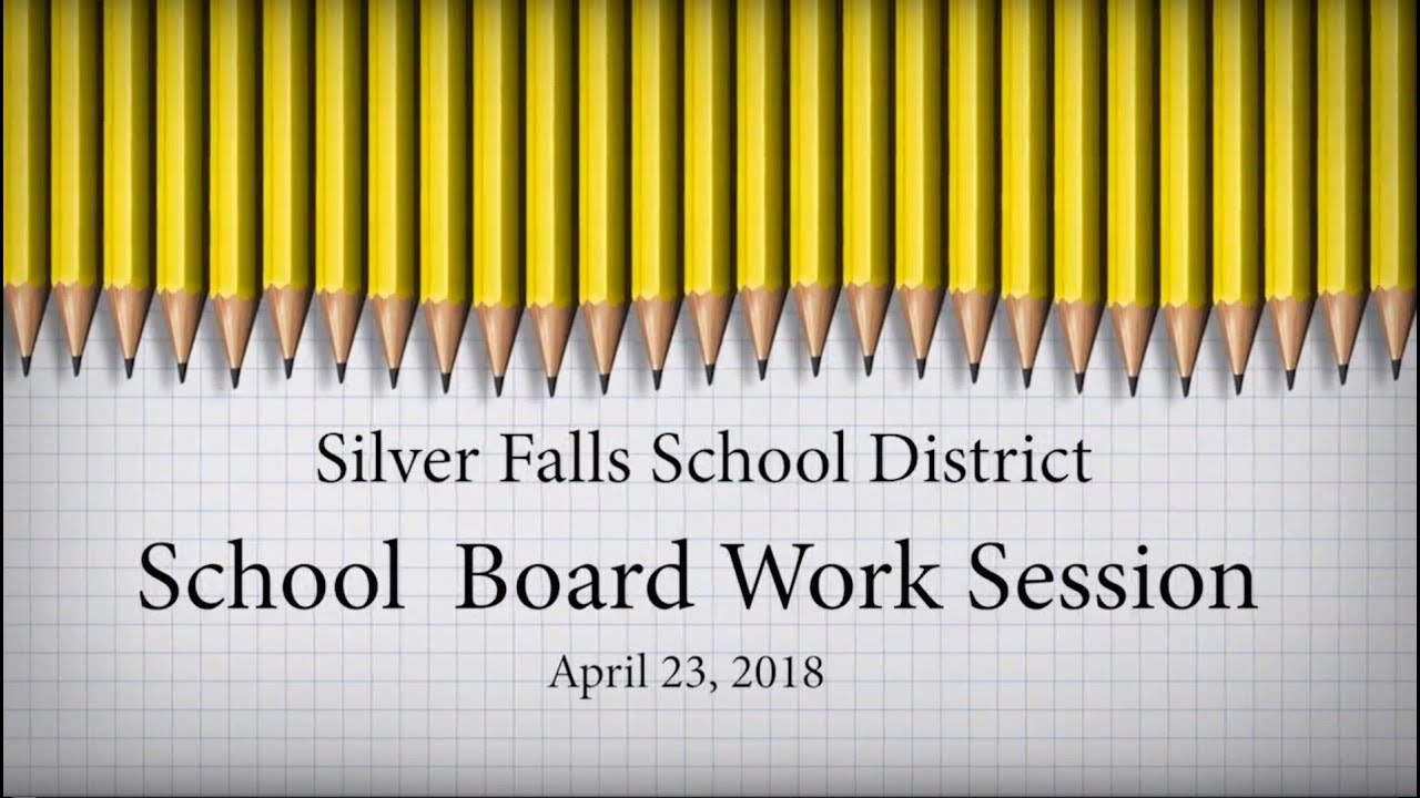 SFSD School Board Work Session April 23, 2018