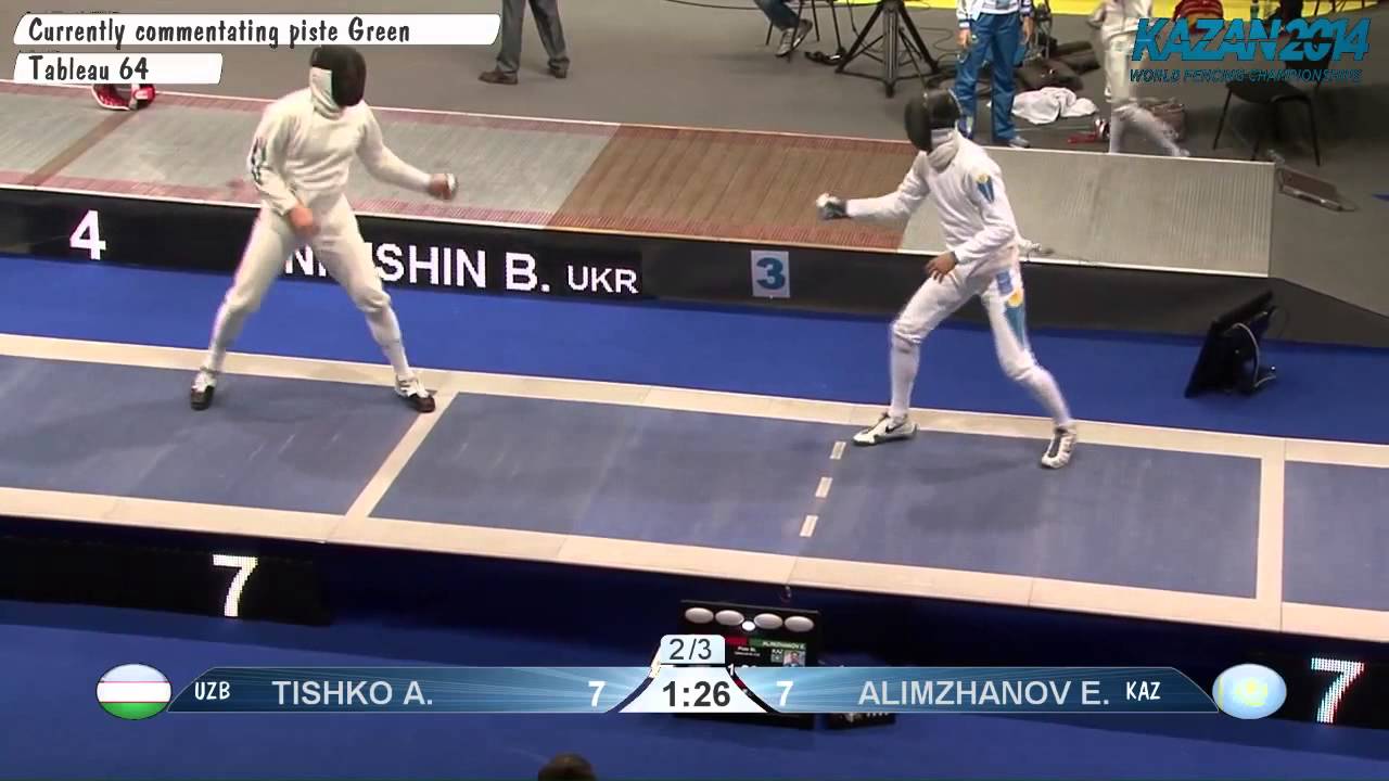 TISHKO Aleksey UZB vs. ALIMZHANOV Elmir KAZ - July 20, 2014