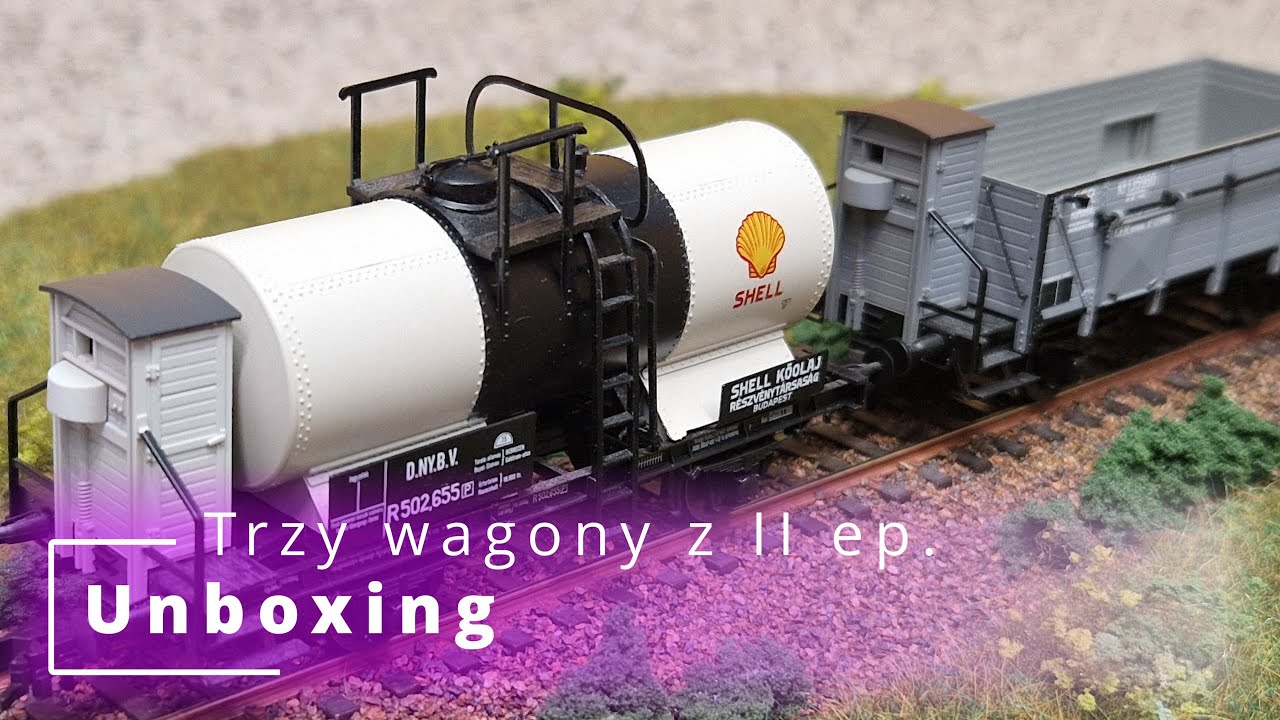 Unboxing - Trzy wagony z II ep. #Makieta #Piko #PKP #Unboxing #4K #DCC