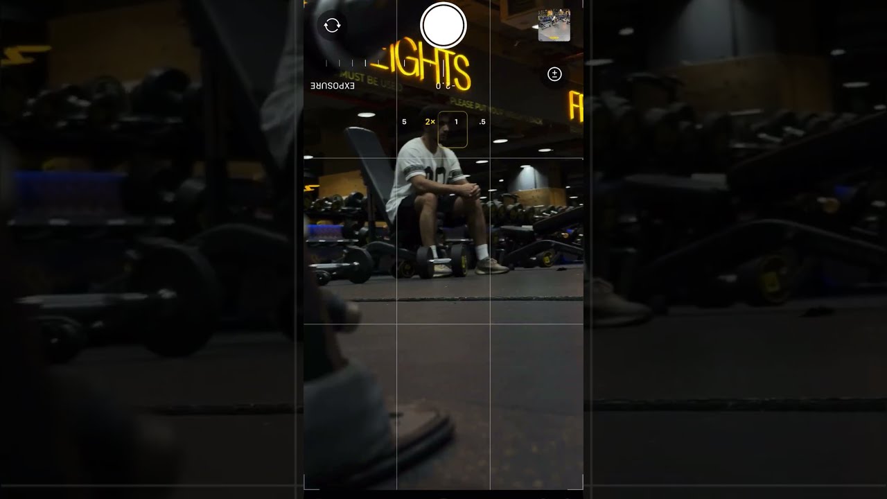 GYM Photo Idea 📸 #photoideas #mobilephotography #phototricks #creativephotography #photography