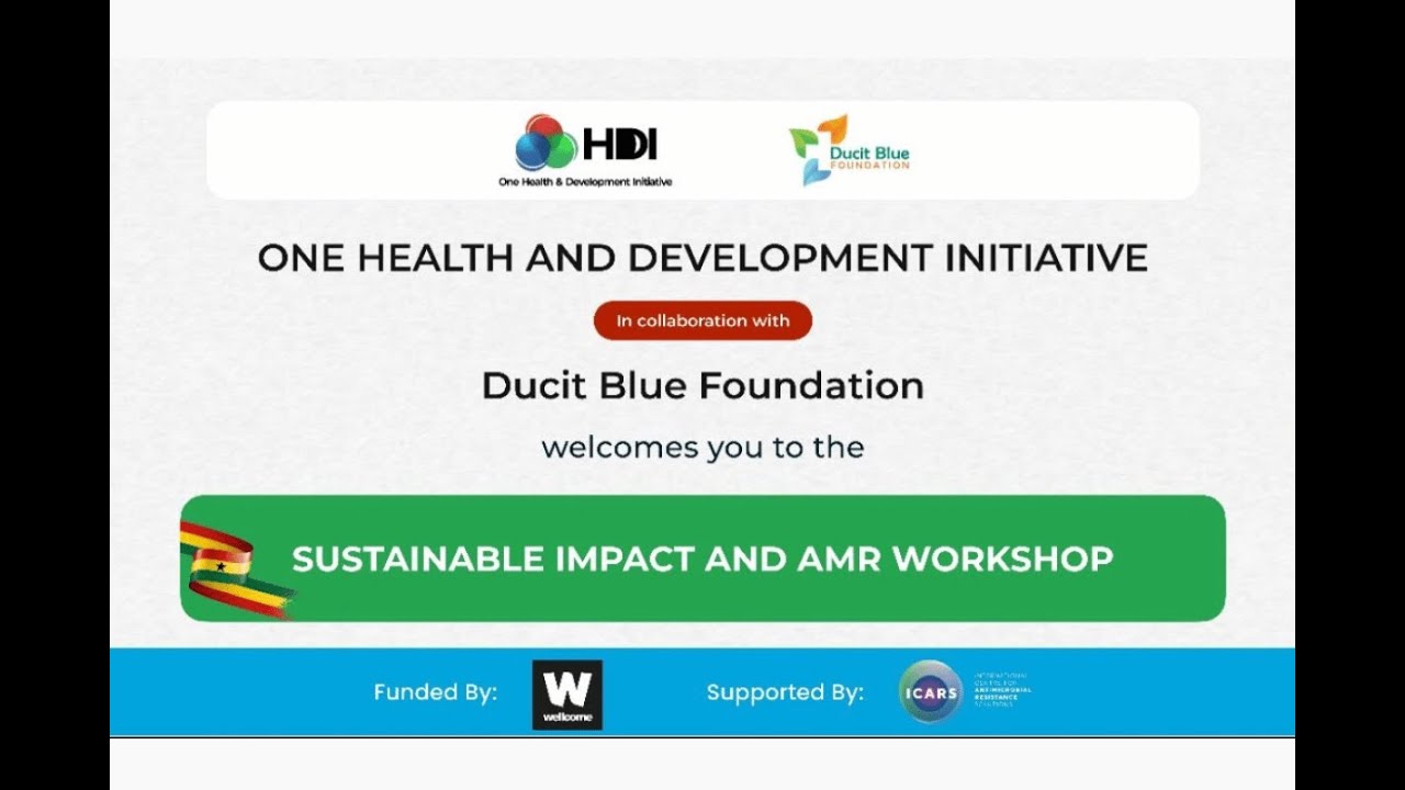 Sustainable Impact and AMR Workshop in Ghana