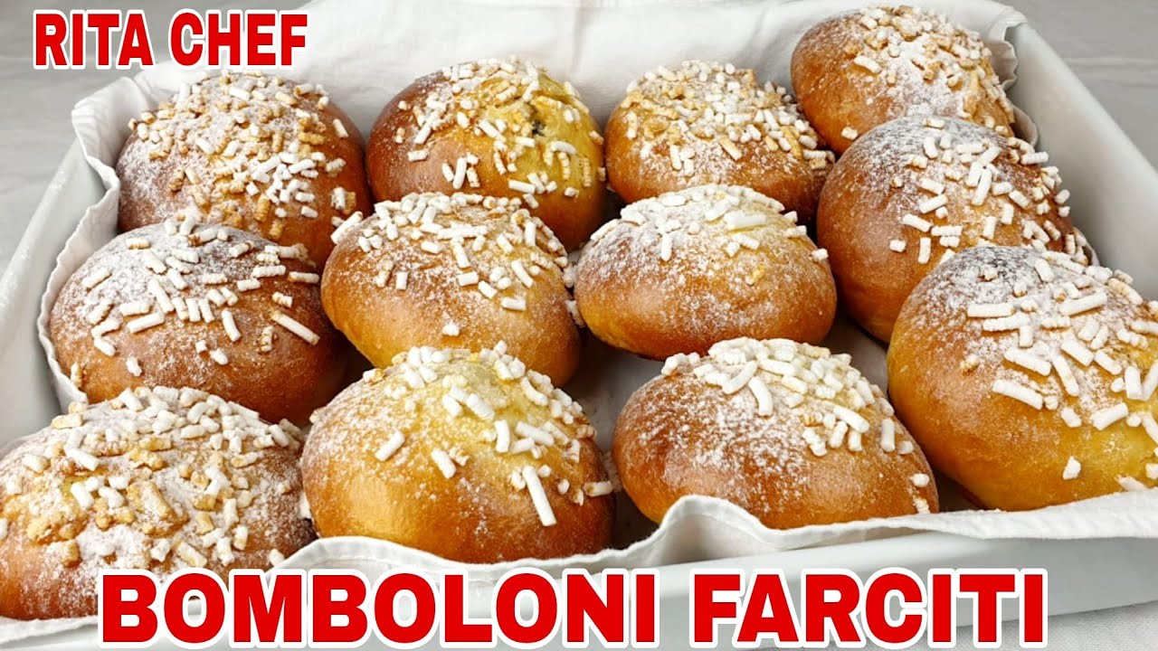 ЗАПЕЧЕННЫЕ ФАРШИРОВАННЫЕ ПОНЧИКИ⭐РИТА ШЕФ | BAKED STUFFED DONUTS.