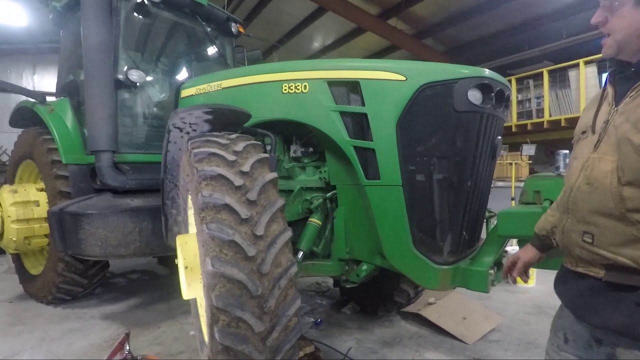 Replacing CV shaft ILS 8330 John Deere