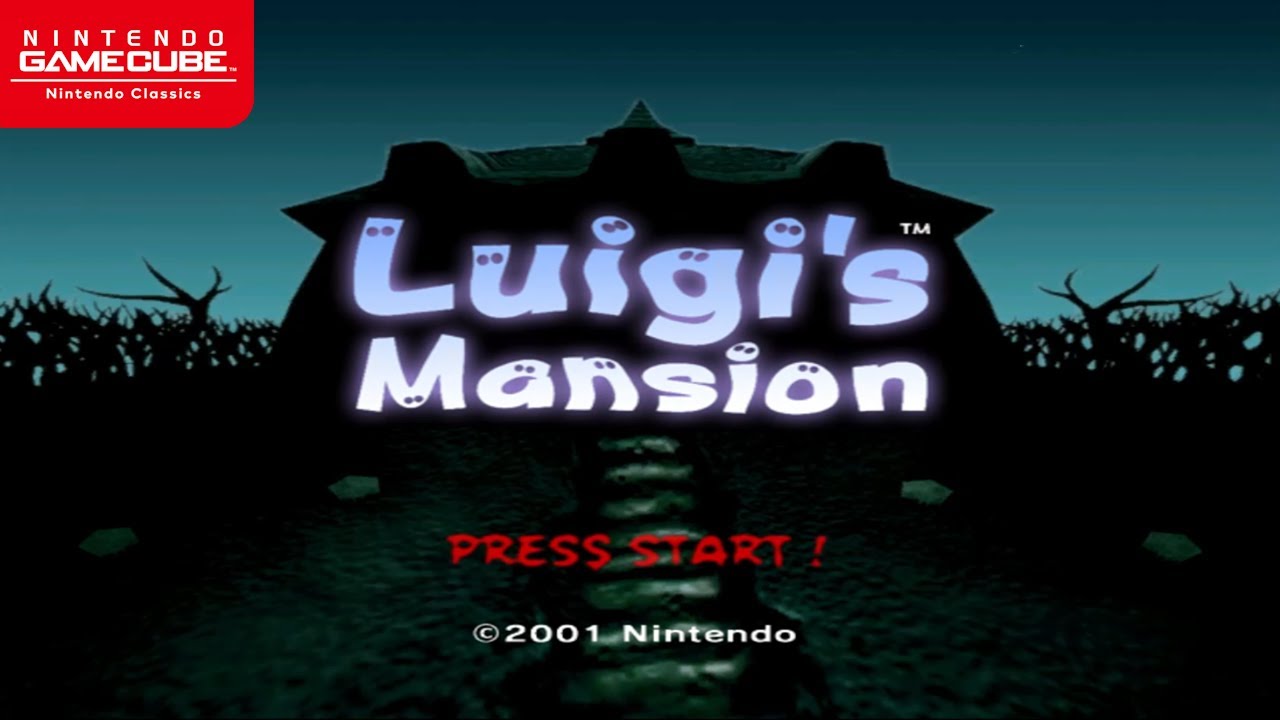 Luigi's Mansion (Nintendo Gamecube Classics Gameplay)