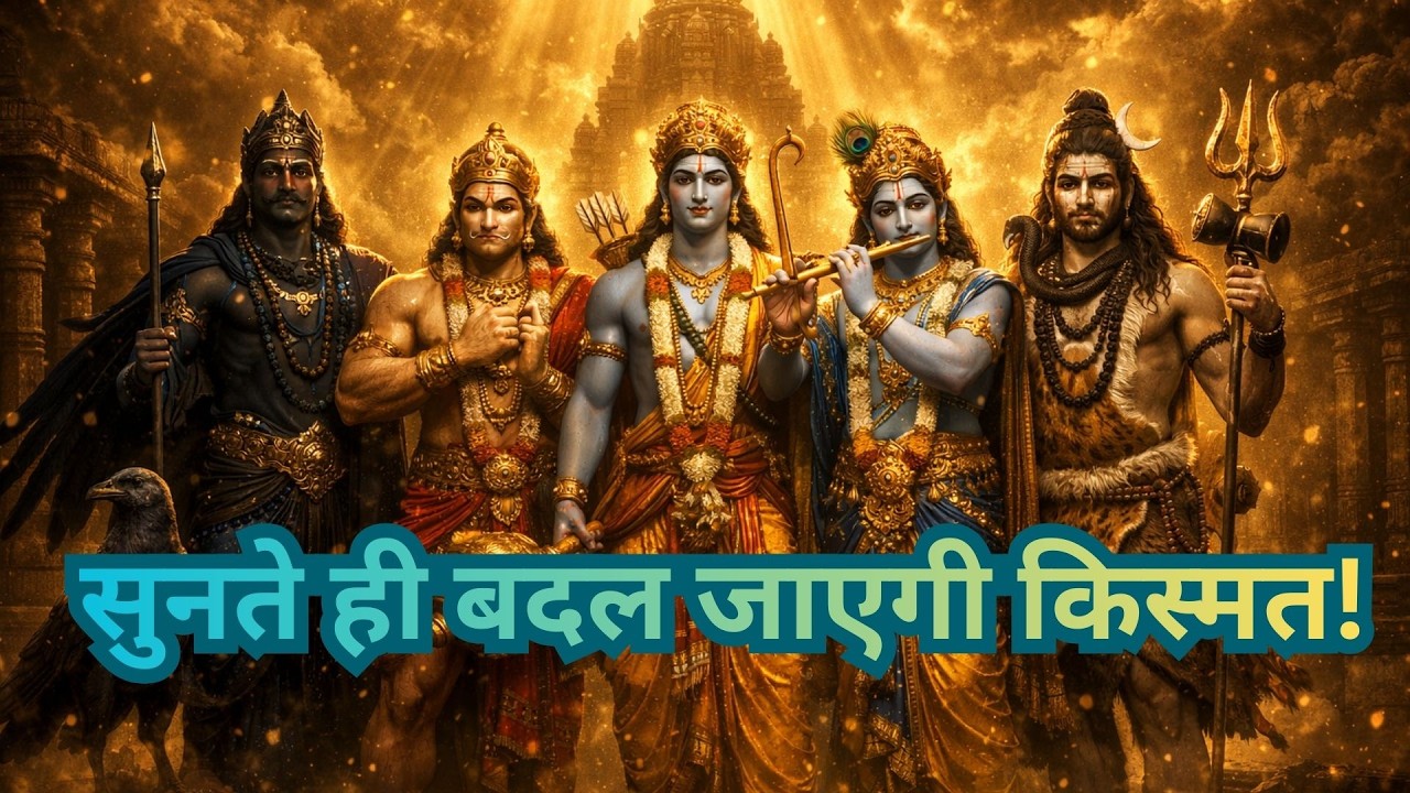 शनि देव हनुमान राम कृष्ण शिव महाभजन | Non Stop Bhakti Song | Powerful Positive Bhajan #bhajan