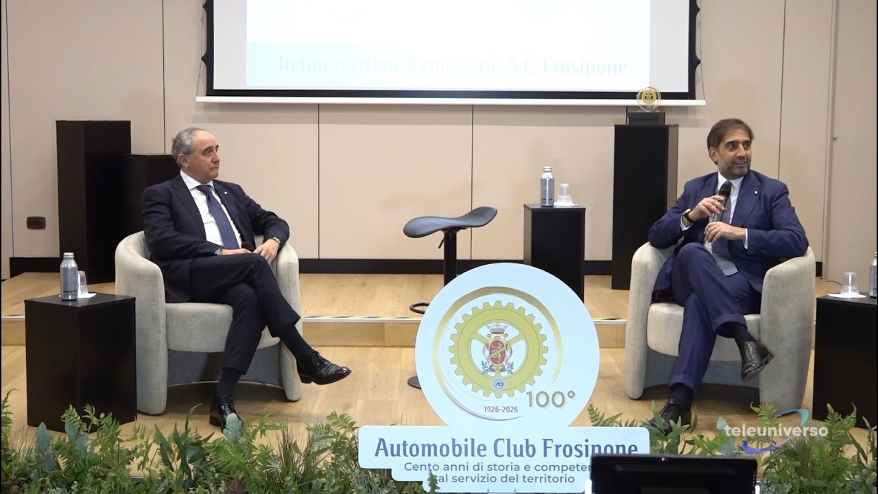 FROSINONE: Celebrazione 100 anni di ACI del 12-02-2026