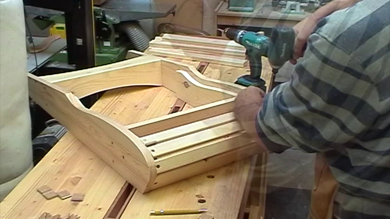 Folding Adirondack Chair build using Veritas Plans