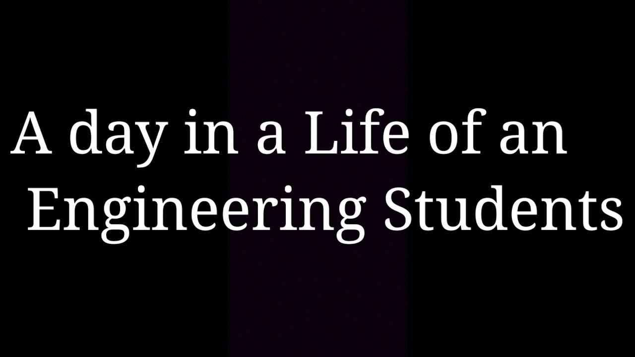 A day in a Life of an Engineering Students-NITGOA