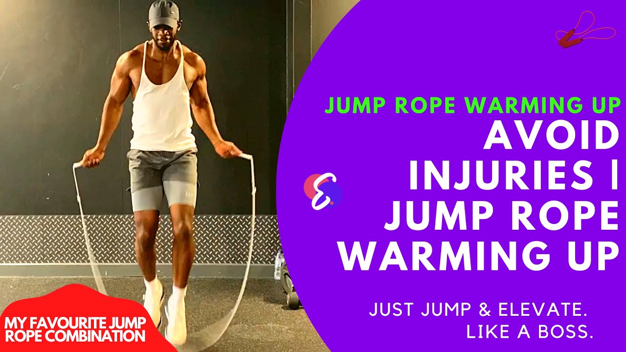 5 Min Jump Rope Warm Up Exercise Before Working Out | Injury Prevention For Jumping Rope