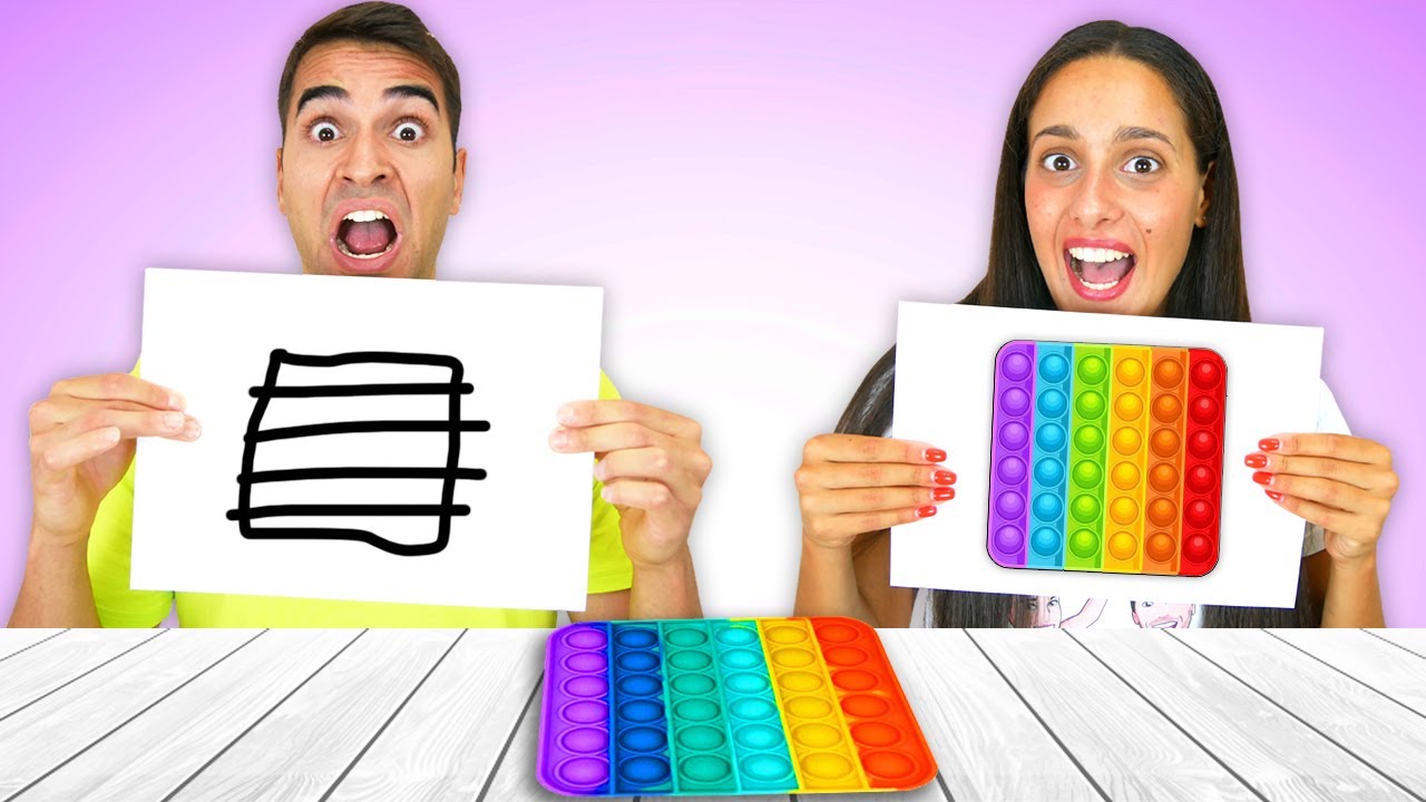 CHI DISEGNA IL POP IT PIÙ BELLO LO VINCE