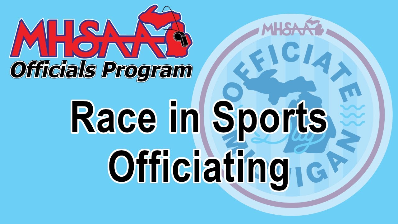 Panel Discussion - Race in Sports Officiating