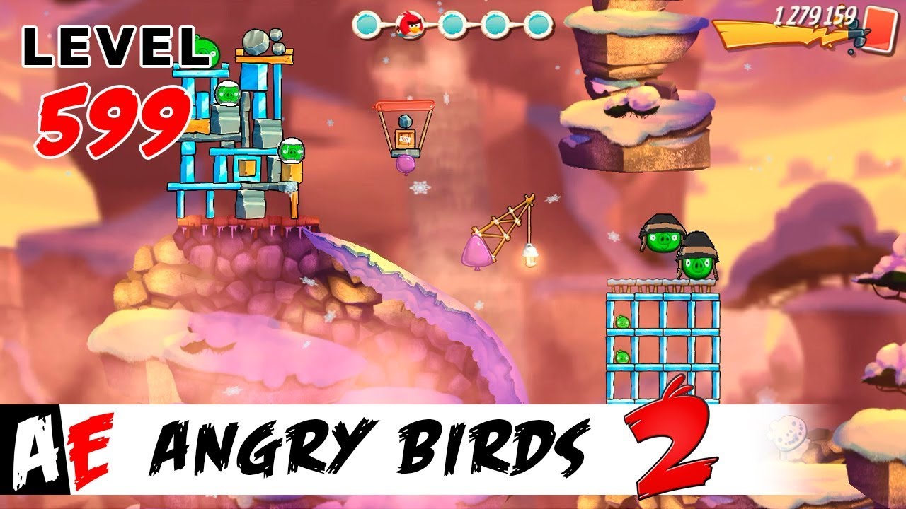Angry Birds 2 LEVEL 599 / Злые птицы 2 УРОВЕНЬ 599