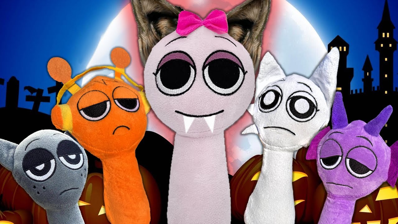 Sprunki Plush: Пинки-оборотень!