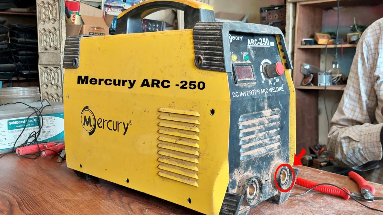 Mercury Arc-250 DC inverter welding machine IGBT problem solution | Mercury Welding Machine repair