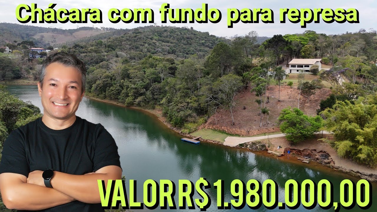 Chácara com fundo exclusivo para represa, a venda em Nazaré paulista, oportunidade #chácara #represa