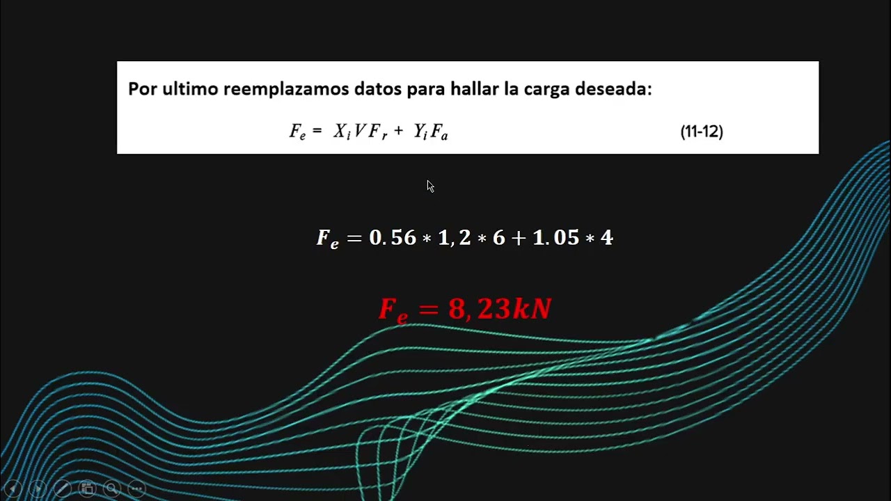 Cojinetes de Contacto rodante   Ejercicio 4