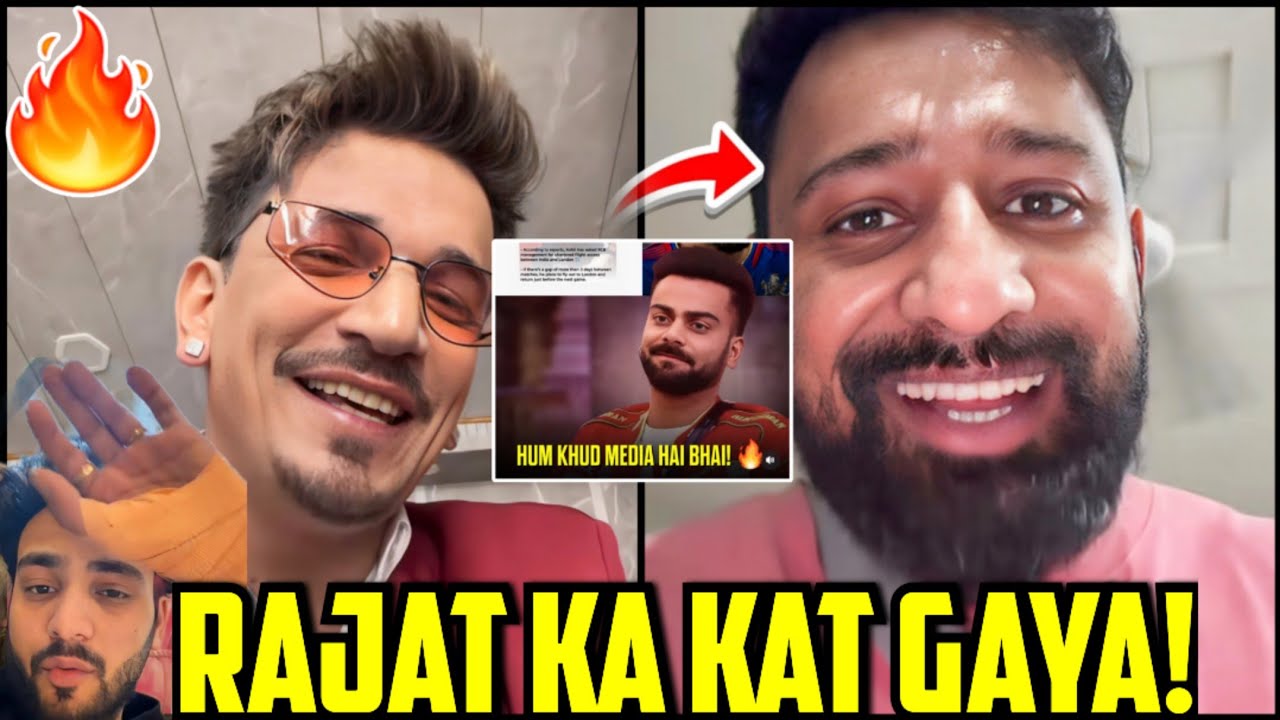 Virat Kohli Roast Media Like Elvish Yadav🤯, Prince Narula Again Poked Rajat Dalal, Elvish Yadav Hand