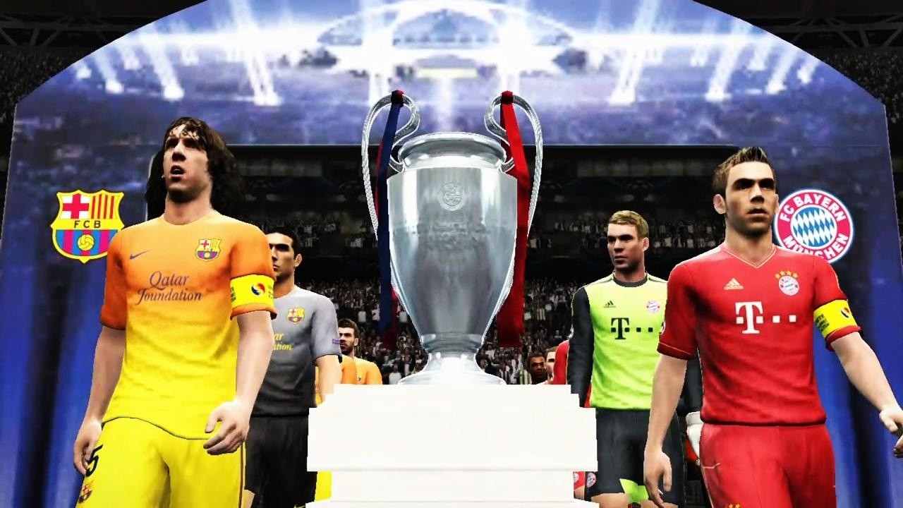 PES 2013 (UEFA CHAMPIONS LEAGUE 2012-2013) / [FINAL] / Bayern Munich - Gameplay