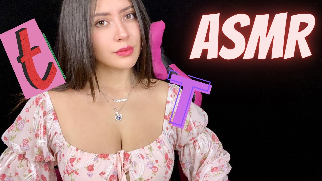 ASMR español ✨PALABRAS SUPER COSQUILLOSAS CON 