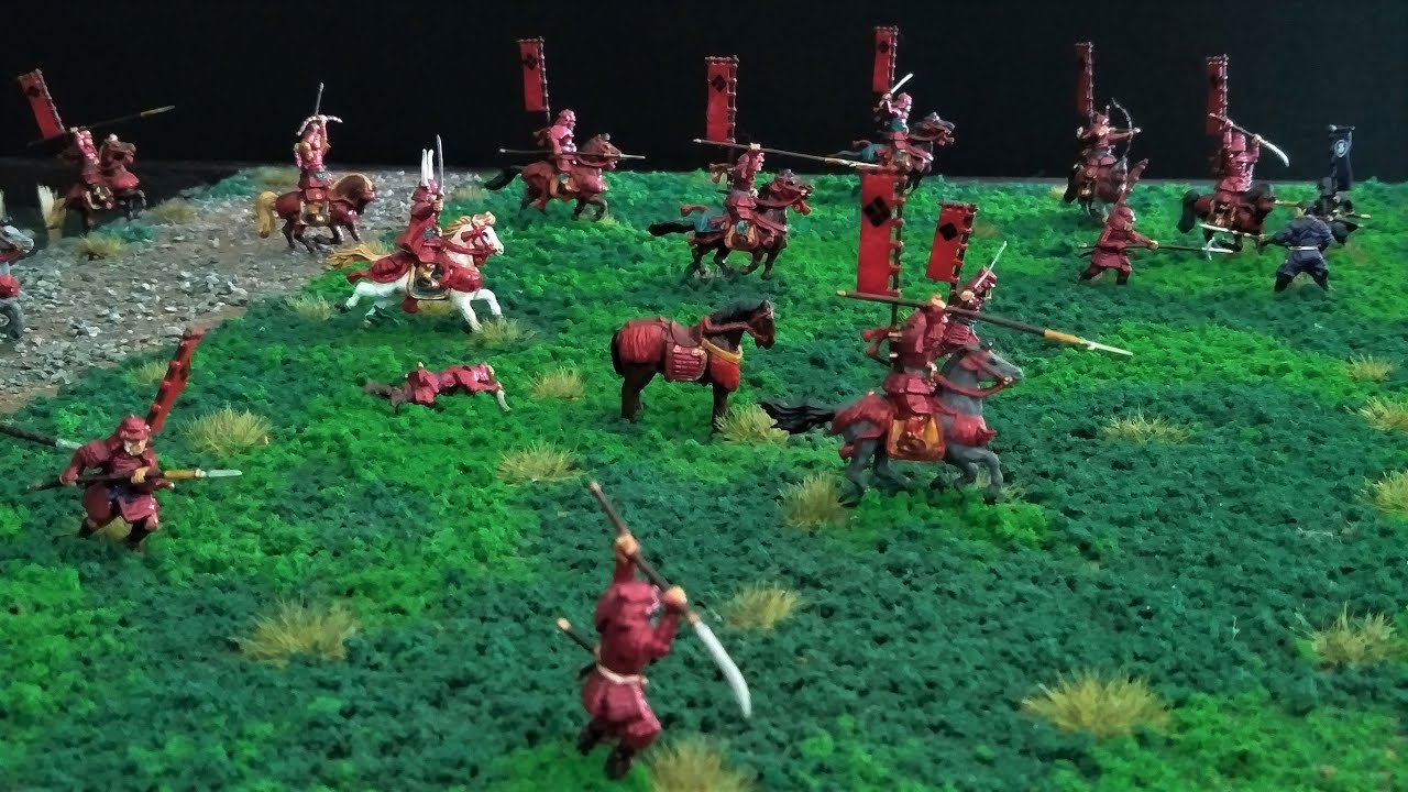 The Takeda clan - a samurai history diorama
