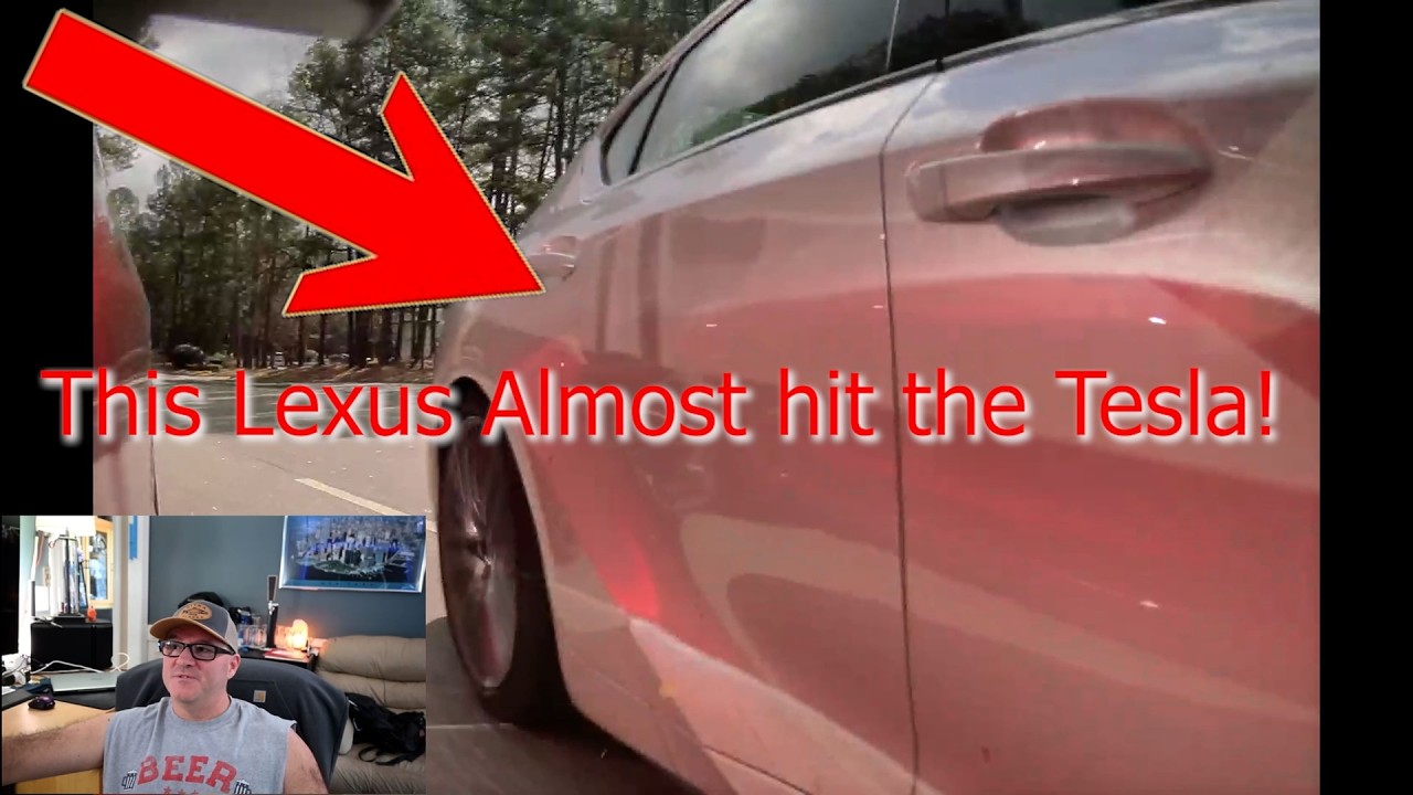TESLA FSD FAIL - We almost got hit by a Lexus!