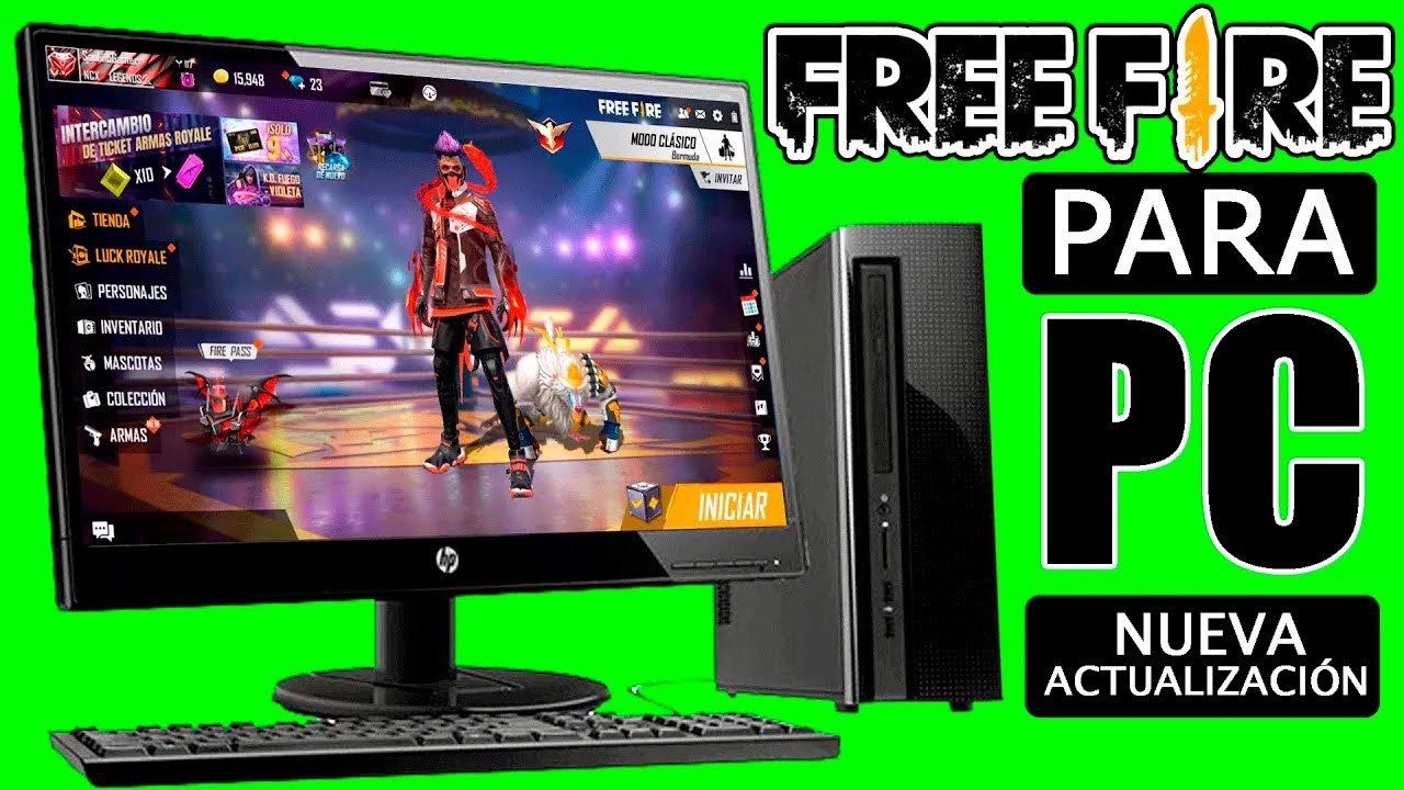 ✅ Cómo JUGAR FREE FIRE en PC ► NUEVO 2023 ◄ ⭐