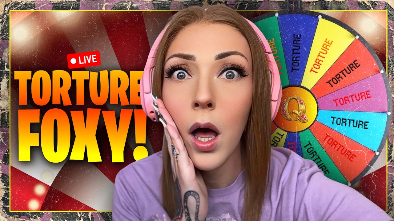 Spin The Wheel Of TORTURE! 🎯🎪 Sorry Foxy 🚨