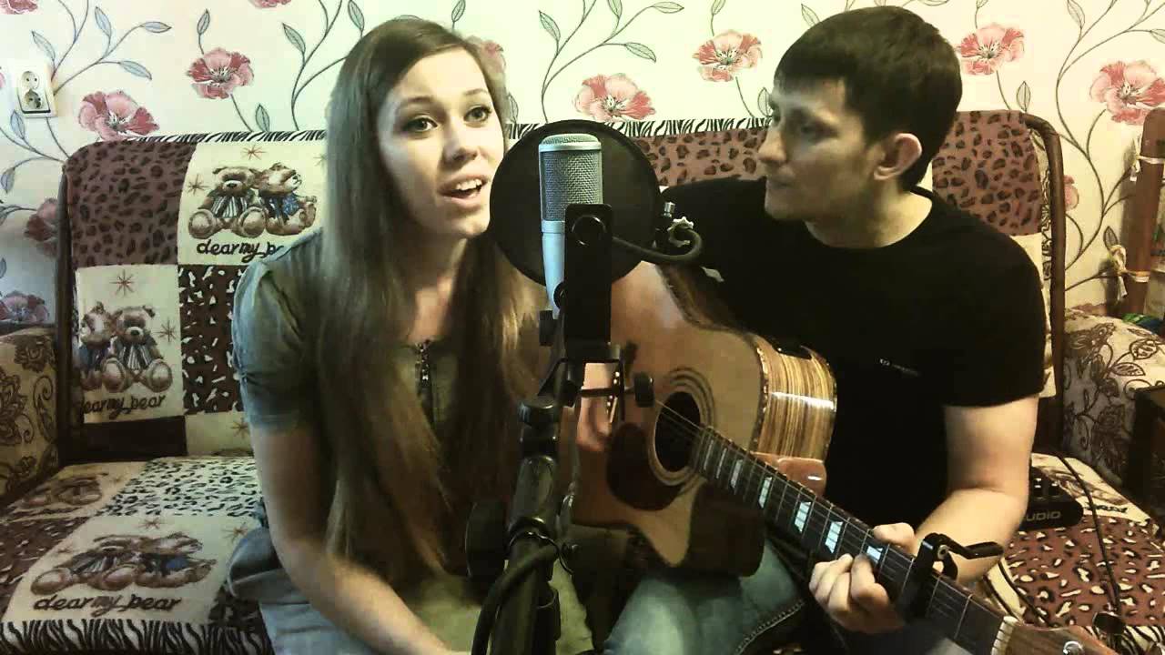 Красиво спели Под Гитару " Карие Глаза" (Cover)