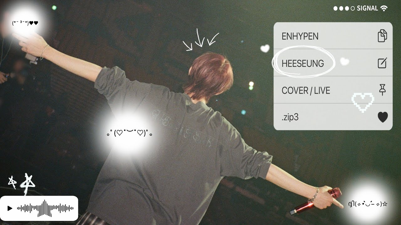 [엔하이픈/희승] 라이브 / 커버 모음 zip 3 | ENHYPEN HEESEUNG LIVE / COVER zip 3