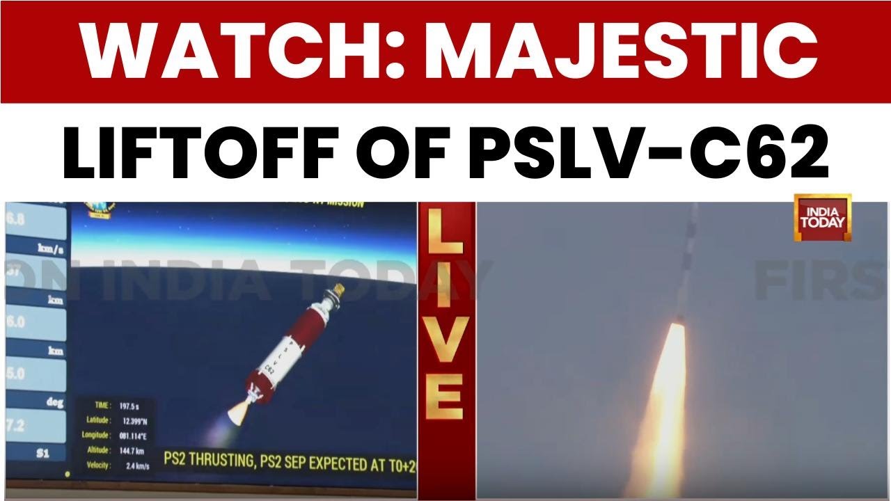 PSLV Launch: Anvesha Satellite is India's 'Hawkeye in Space' for Border Monitoring | India Today