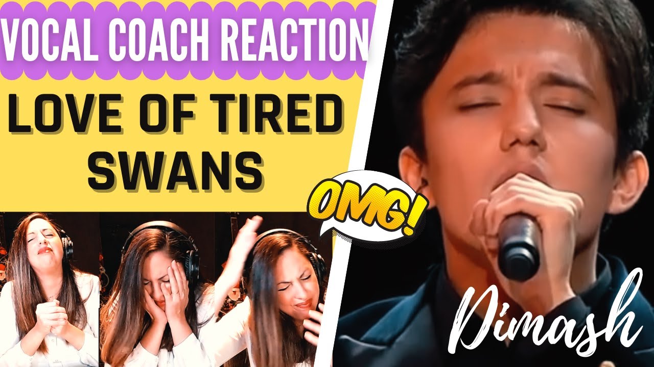 ▶️ Vocal Coach | Dimash | Love of Tired Swans REACTION (captions)/ IMPOSIBLE!!