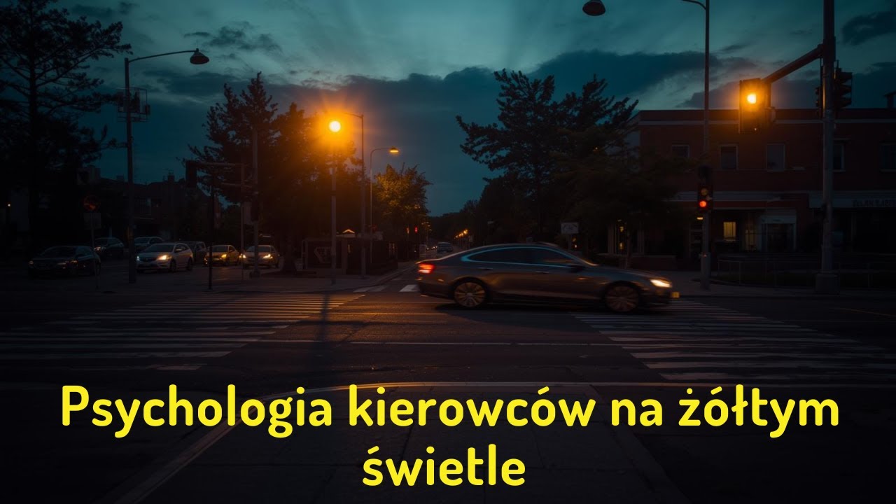 Psychologia kierowców na żółtym świetle 🚦 Czy odliczanie pomaga, czy szkodzi?