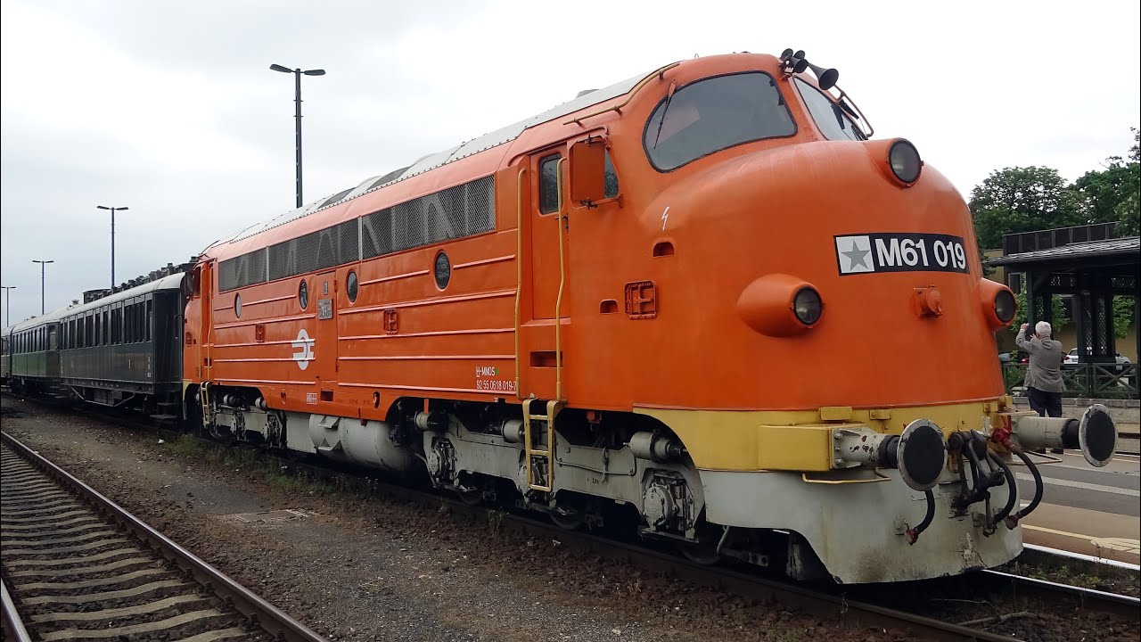 Driver's Eye View (Hungary) Part 1 - Budapest to Csajág with an iconic 1960's GM / NOHAB Diesel loco